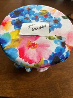 Reusable Floral Fabric Food Cover - Multicolor